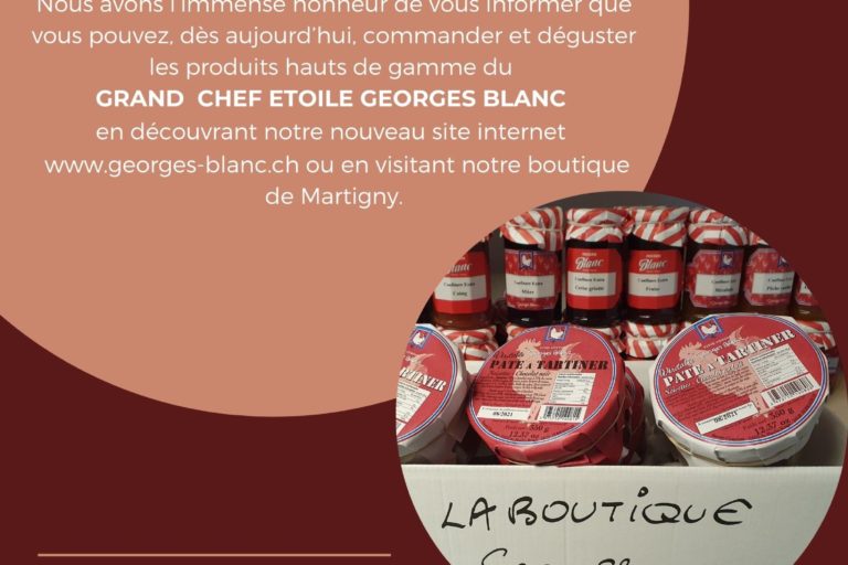 Nouveau site internet Georges Blanc